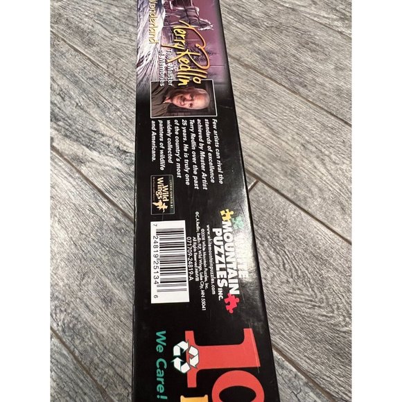 White‎ Mountain Winter Wonderland 1000 Pc Jigsaw Puzzle Terry Redlin 571S USA - Picture 10 of 11